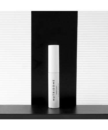 Nutridome Eyebrow Serum - 4 ml - Vegan Eyebrow Serum - Densifies Hair Promotes Growth - With Green Tea Collagen Vitamin B3 - Booster Effect After 4 Weeks - Buy Online on GoSupps.com