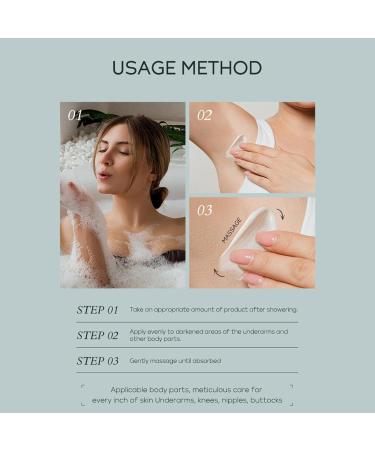  Hongjingda Underarm whitening for women - Removes dark spots lightens dark skin on the body | 30g underarm care for whitening underarms Hongjingda - Buy Online on GoSupps.com