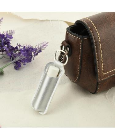 Stylish Lipstick Storage Bag Keychain | Lip Balm Cover & Lip Gloss Holder Pouch - Perfect Jewelry Gift Organizer for Women & Girls in Green - Buy Online on GoSupps.com