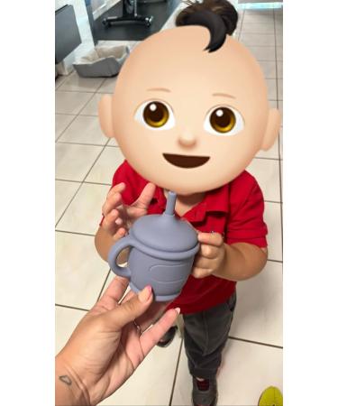 Baby Feeding Set: Soft Silicone Pack of 7 - Bib, Suction Bowl, Divided Plate, Straw, Snack Cup, Spoon, Fork - Promotes Self-Feeding Skills - Ideal Gift for Newborns, Baby Showers, Gender Reveals - Buy Online on GoSupps.com