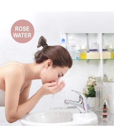 Karma Organic Pure Rose Water Spray - Natural Face Toner & Skin Fresher for All Skin Types - Anti-Toxic Formula - Buy Online on GoSupps.com