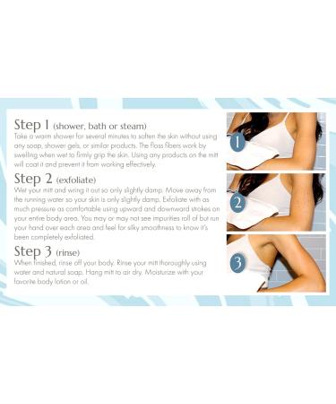 MicrodermaMitt ULTRA Body Exfoliator Glove for Keratosis Pilaris Treatment - Turkish Exfoliating Mitt for Ingrown Hair and Dead Skin Removal - Buy Online on GoSupps.com