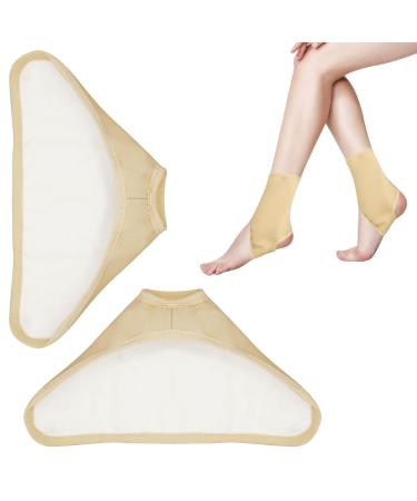 2 pieces of organic speed oil pack for feet castor oil footwick reusable castor oil wrap with Velcro fastener compress-foot-ankle mat set (not included in the scope of delivery)) - Buy Online on GoSupps.com