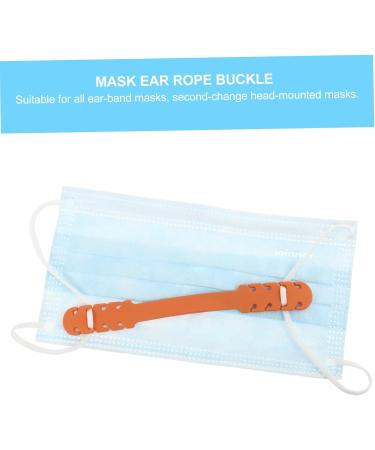 Clispeed 40pc Hook Mask Cord Buckle - Extendable Mask Ear Rope Connector (1.9x14.5cm) - Buy Now for International Shipping! - Buy Online on GoSupps.com