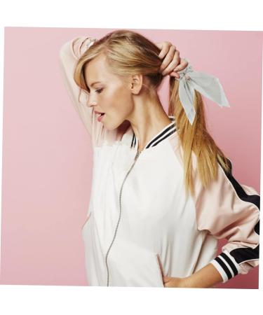 Green Hair Ties Hair Ribbons for Women Hair Ribbons for Girls Green Scrunchies Hair Bands for Women's Hair Scrunchies for Girls Long Hair Ring Cloth Hair Tie Bow Tie Ponytail Miss - Buy Online on GoSupps.com