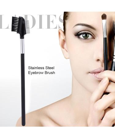 Buy Socobeta Stainless Steel Eyelash Comb - Perfect Eyebrow & Eyelash Brush for Extensions | International Shipping Available - Buy Online on GoSupps.com
