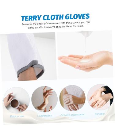 Beaupretty 5 Pairs Waxing Gloves Hand Softening Gloves Paraffin Bath Gloves Heated Wax Warmer for Hand Care Accessories Moisturizing Gloves Wax Hand Treatment Mitt Mittens Towel Hand Wax - Buy Online on GoSupps.com