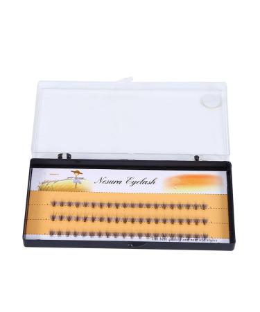 Haofy 3D Volume Artificial Cluster False Eyelashes - 60 Pieces Per Tray Lengths 6mm to 14mm Premium Extensions for Women - Buy Online on GoSupps.com