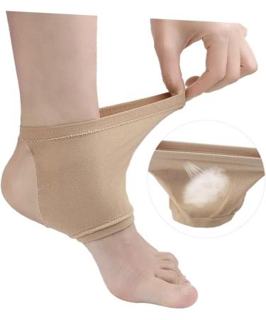Beaupretty 1 Pair Plantar Sleeve Anti Crack Heel Protectors for High Heel Shoes Moisturizer Socks Moisturizing Lotion Silicone Socks Gel Heel Socks Heel Shock Socks Gel Pad - Buy Online on GoSupps.com