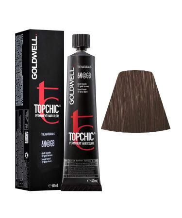 Goldwell Topchic Haarfarbe 6N GB 6N GB dunkelblond elumenated gold braun 60 milliliter braun 60 ml (1Pack)