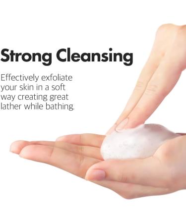 Premium Exfoliating Washcloth Towel - Korean Loofah Bath Sponge for Shower - Long Back Scrubber - African Bath Sponge - 4 Color Options - Becomes Softer with Use | NOPIGO - Buy Online on GoSupps.com