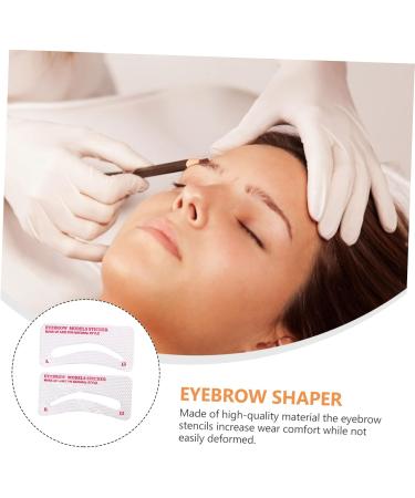 72pcs Eyebrow Stickers Eyebrow Drawing Kit Supplies Eyebrow Grooming Tool Make up Miss Eyebrow Card - Buy Online on GoSupps.com