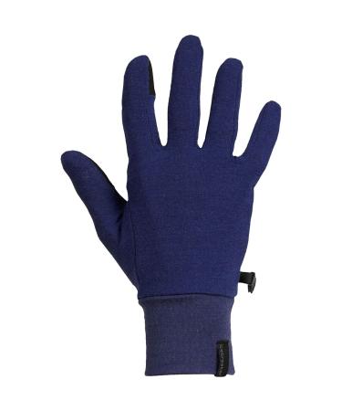 Icebreaker Unisex-Adult Sierra Merino Wool Glove Royal Navy X-Small