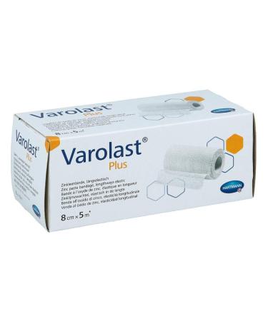 Hartmann 9315827 Varolast Plus zinc paste dressing 8 cm x 5 m