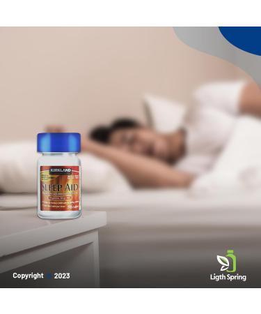Nighttime Sleep Aid 25 mg - 96 Count Bundle + Exclusive Manual for Restful Nights & Energized Days | Better Light Spring Guide - Buy Online on GoSupps.com