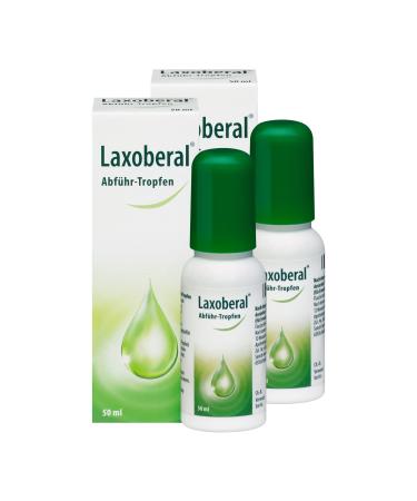 Laxoberal laxative drops - gentle and effective relief in the event of constipation with the active ingredient sodium picosulfate - 2 x 50 ml 50 ml (2 Pack)