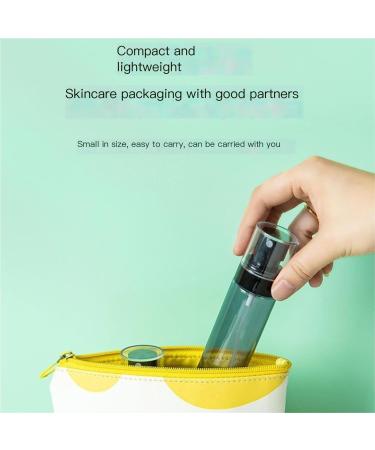 60ml Travel Spray Bottle - Leak-Proof Plastic Lotion & Cosmetic Refill Bottles | Portable Toiletries for Travel - Buy Online on GoSupps.com