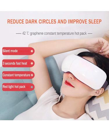 HGJDKSJ Eye Massager - Airbag Kneading Warm Compress 5 Modes Bluetooth Music Foldable Design to Relieve Eye Fatigue & Sinus Pressure - International Shipping Available - Buy Online on GoSupps.com