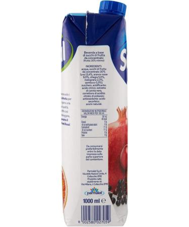 Parmalat Santal I Classics Fruit Juice Red Fruits Red Fruits Fruit Juice 100% Natural Origin Refreshing Drink Tetrapack 1000ml - Buy Online on GoSupps.com