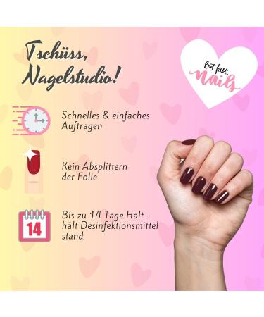 Ultra-Thin Dark Brown Nail Foils | 16 Self-Adhesive Nail Polish Strips for All Nail Types | Premium Nail Art Wraps - Buy Online on GoSupps.com