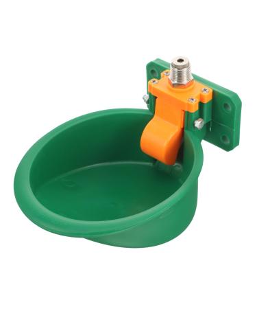 Beavorty Farmhouse Plastic Dispenser Livestock Drinking Feeder Bowl Animals Waterer Automatic
