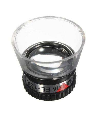 Magnifying Jeweler Watch Magnifier Tool Portable 15X Monocular Magnifying Glass Loupe Lens Eye Magnifier Len Repair Kit Tool Made in China