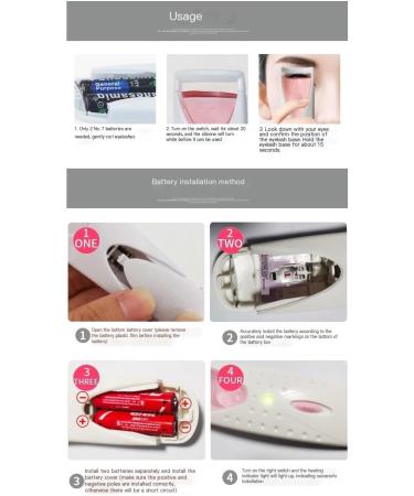 Buy Heated Eyelash Curler - Rapid Heat-up Electric Lash Curling Tool | Smart Design & International Shipping - Buy Online on GoSupps.com