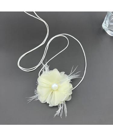 Southjieling Camelia-Flower Choker Necklace - Trendy Bridal & Gothic Jewelry Adjustable Rope Fashion for Women - Buy Online on GoSupps.com