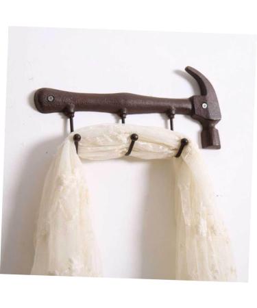 Alipis Storage Rack Door Rack Robe Hooks Door Organizer Door Hooks Decorations Door Frame Wrought Iron medium Picture 1 - Buy Online on GoSupps.com