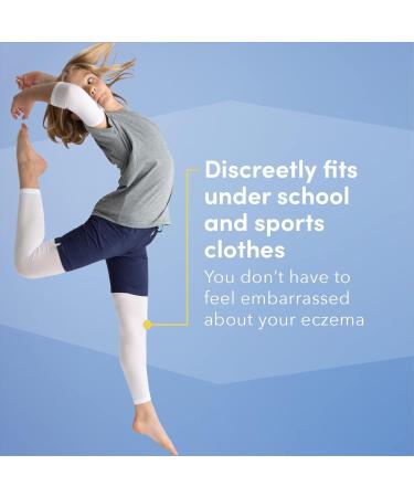 Wrap-E-Soothe Eczema Clothing for Kids - Psoriasis Treatment Pants for Girls and Boys - Itch Relief Ultra-Soft and Eco-Friendly No Zinc or Dyes (4 Years) - Buy Online on GoSupps.com
