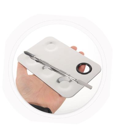 Ipetboom Nail Art Tools Set - Stainless Steel Makeup Mixing Plate & Scraper | Perfect for Foundation & Concealer - Buy Online on GoSupps.com