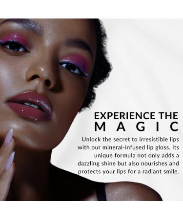 Flori Roberts Mineral Base Lip Shine - Vibrant Lip Gloss for Women of Color Non-Sticky Long Wear High Shine Finish in Copper - Buy Online on GoSupps.com