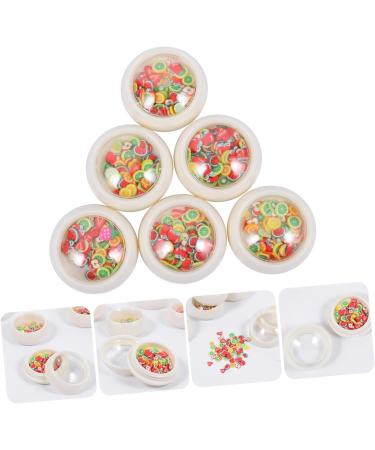 Housoutil 6 Boxes Fruit Nail Patch Accessories for Girls Fruit Pattern Nail Decorations Fingernail Decor Fruit Slices for Nail Art Nail Tech Accessories Stickers Boxed Polymer Clay Suite 3d - Buy Online on GoSupps.com