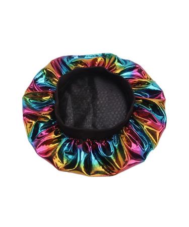 Silky Satin Sleep Cap and Bonnet for Women and Girls - D-Holographic 6PK - Buy Online on GoSupps.com