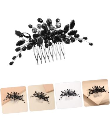 Housoutil Hair Accessories for Women Rhinestone Flower Headpiece Bridal Side Comb Women Hair Side Comb Wedding Hair Side Comb Decor Tiara Hair Pin Christmas Crystal Hair Comb Bride - Buy Online on GoSupps.com