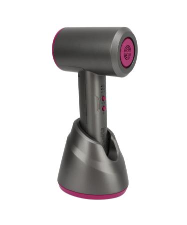 Portable Cordless Handheld Hair Dryer for Home and Travel - Rechargeable Cold Hot Blow Dryer - Gray 100-240V - Lightweight and Convenient Hair Styling Tool(USA)
