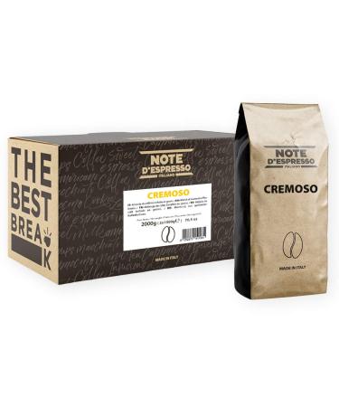 Note d'Espresso - Cremoso - Coffee Beans - 2 x 1000g