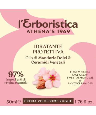 face cream first wrinkles with sweet almond oil 50 ml - Buy Online on GoSupps.com