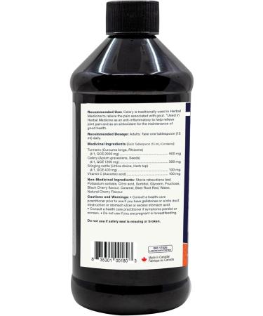 Maxion Gout Relief Liquid to Relieve Pain Manage Inflammation and Reduce Uric Acid Potent Antioxidant 450ml (1) - Buy Online on GoSupps.com
