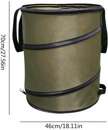 REMEK Folding Trash Can Car Trash Bag Portable Travel Universal Trash Bin Garbage Bin Garbage Bin Trash Can Long - Buy Online on GoSupps.com