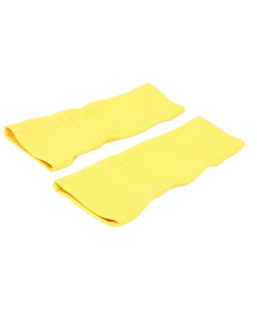 ZJchao Calf Compression Socks - Breathable Shin Guard Sleeves for Calf Support & Achilles Tendon Relief | Stretchy Slip-Resistant Soccer Shin Pads for Teenagers & Adults (Yellow M - Buy Online on GoSupps.com