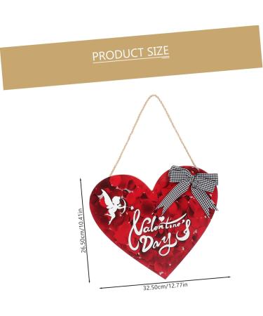 Zerodeko Decor Accessory Hanging Wood Wooden Decoration Ornament Wall Lovely Decorative Door Festival - Buy Online on GoSupps.com