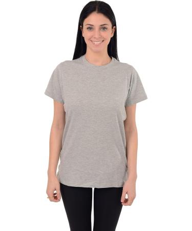 Post Surgery Shoulder Recovery Tshirt | Snap Open Tearaway Shirt | Chemo Port Access | Medium Grey/Women - Buy Online on GoSupps.com