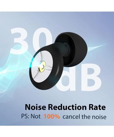 Noise Reduction Ear Plugs - NRR 40dB Silicone Comfortable & Reusable for Sleeping Snoring Swimming Studying Concerts | Best Hearing Protection - Buy Online on GoSupps.com