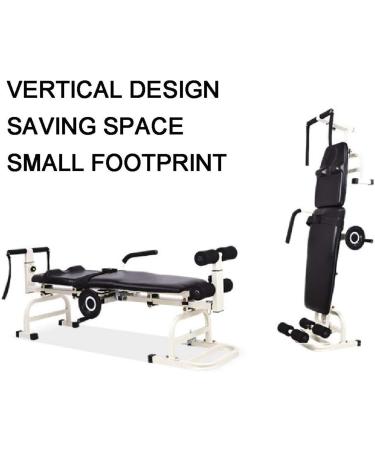 Wolves Cervical & Lumbar Traction Bed - Home Use Spinal Stretcher for Back Pain Relief & Injury Recovery (46cm Wide) - Buy Online on GoSupps.com