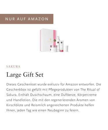 Rituals The Ritual of Sakura Gift Set | 4 Body Care Products with Rice Milk & Cherry Blossoms | Ideal International Shipping - Buy Online on GoSupps.com