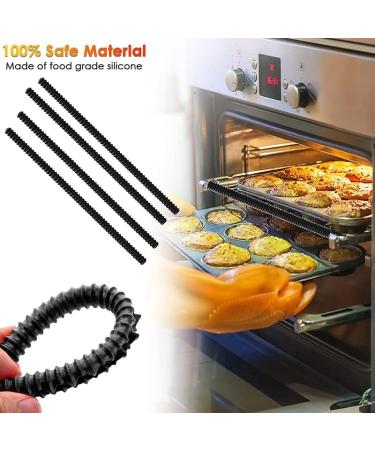 Buy Oven Protector 4 Pack | Silicone Heat Resistant Oven Guard for Child Safety - Black - Buy Online on GoSupps.com