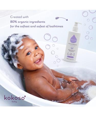 Organic Kokoso Baby Wash and Shampoo - Gentle & Fragrance-Free for Sensitive Skin - Buy Online on GoSupps.com