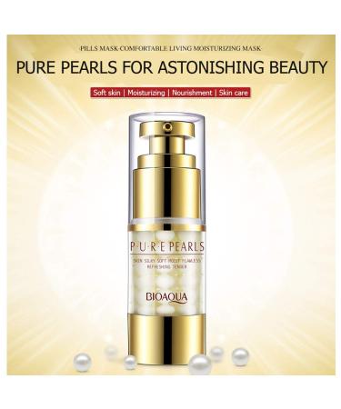 Buy BIOAQUA Pure Pearls Essence - Skin Moisturizer Anti-Wrinkle Silky Soft 25g - International Shipping Available - Buy Online on GoSupps.com