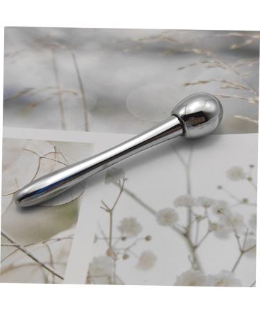 Healeved 1pc Eye Cream Stick Ice Facial Globes Home Tools Eye Cream Board Cooling Facial Stick Skincare Tool Scratchboard Tools Beauty Rod Zinc Alloy Beauty Products Household 7.8x6cm Silver - Buy Online on GoSupps.com